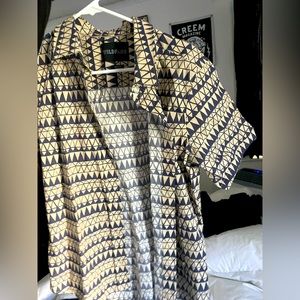 Wildfang button up. Short sleeve.
